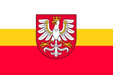 Daha az Polonya Voyvodalığı Güney Polonya bayrağı