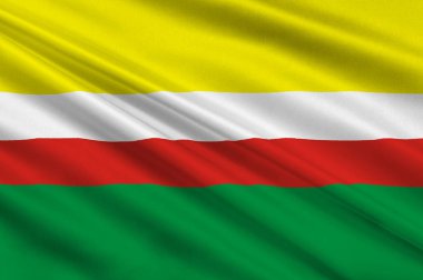 Lubusz Voivodeship batı Polonya bayrağı