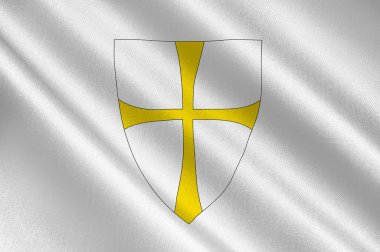 Nord-Trondelag bayrağı Norveç'te bir ilçesidir