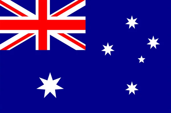 オーストラリアの国旗 — ストック写真