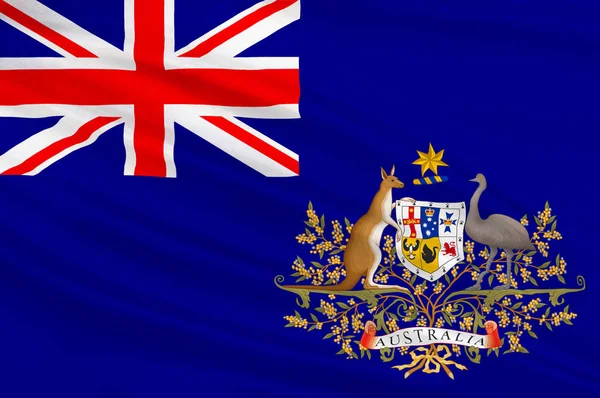 Avustralya Bayrağı — Stok fotoğraf