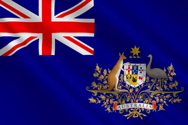 Flaga Australii — Zdjęcie stockowe