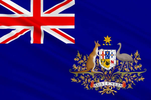 Bandera de Australia — Foto de Stock