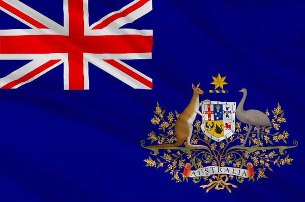 Bandera de Australia — Foto de Stock