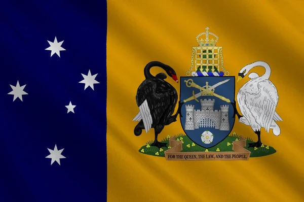 Прапор Австралійська Столична територія - Канберра — стокове фото