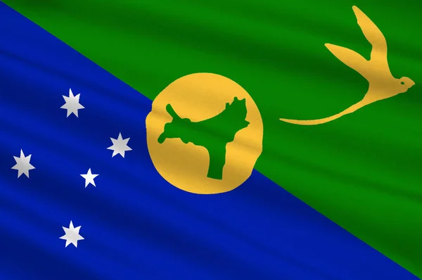 Flag of Christmas Island — Stock Photo, Image