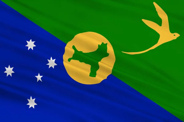 Bandeira de Christmas Island — Fotografia de Stock