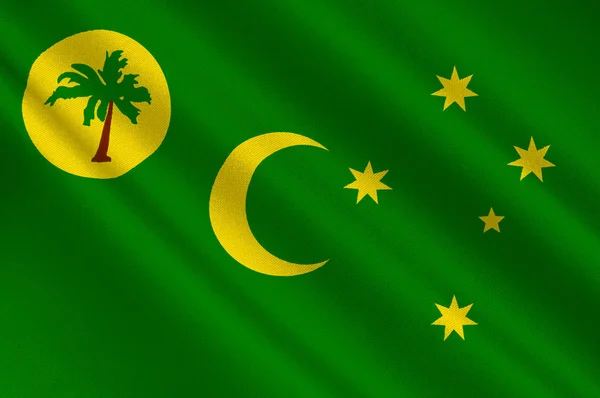 Bandiera del Territorio delle Isole Cocos (Keeling) — Foto Stock