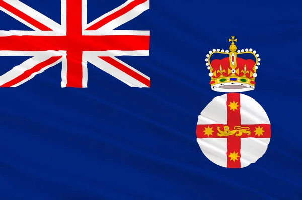 Yeni Güney Galler bayrağı — Stok fotoğraf