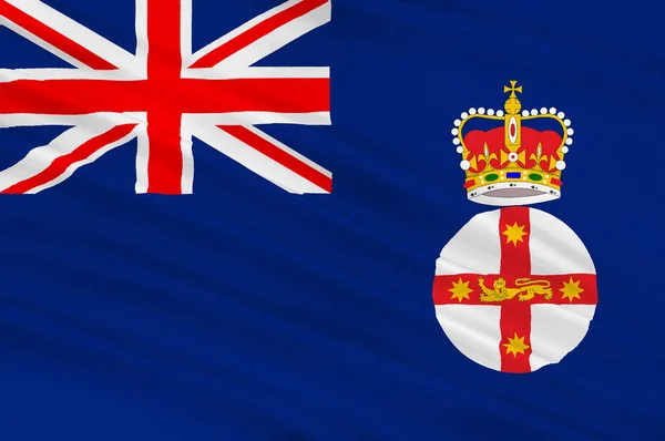 Vlag van new south wales — Stockfoto