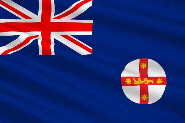 Vlag van new south wales — Stockfoto