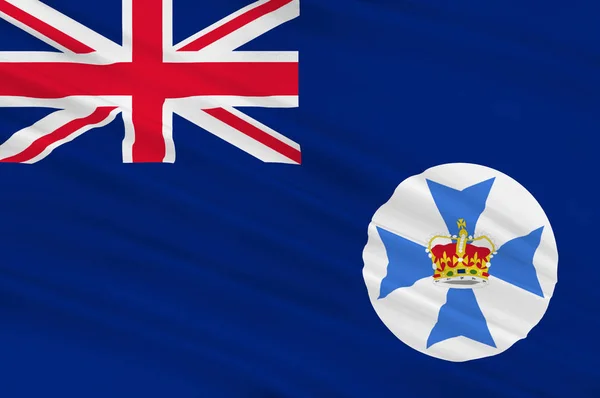 Queensland Avustralya bayrağı — Stok fotoğraf