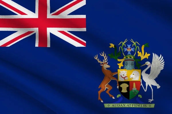 Bandera de Queensland en Australia — Foto de Stock