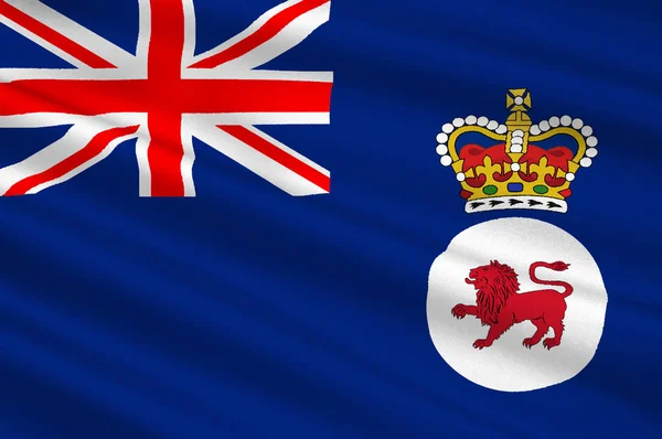 Σημαία της Τασμανίας είναι νησιωτικό κράτος της Αυστραλίας — Φωτογραφία Αρχείου