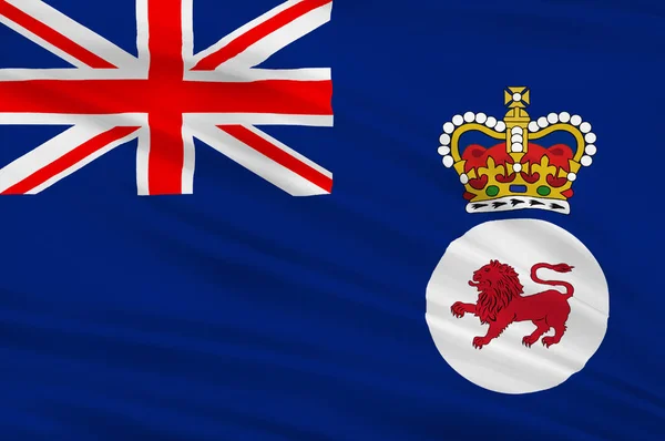 Σημαία της Τασμανίας είναι νησιωτικό κράτος της Αυστραλίας — Φωτογραφία Αρχείου