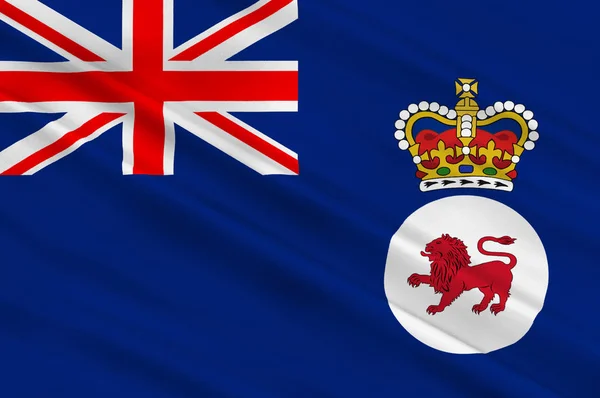 タスマニア州の旗はオーストラリアの島の状態 — ストック写真