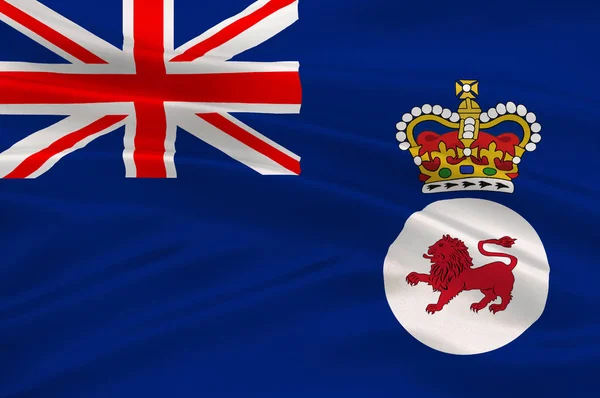 Flag of Tasmania is island state of Australia — Stock Photo, Image