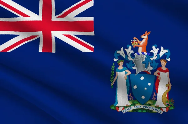 Bandera de Victoria (Vic) es un estado de Australia. —  Fotos de Stock