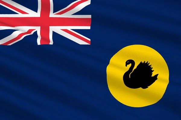 Drapeau de l'Australie occidentale — Photo