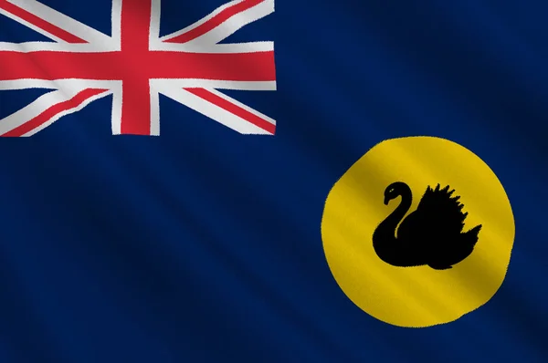 웨스턴 오스트레일리아의 국기 — 스톡 사진