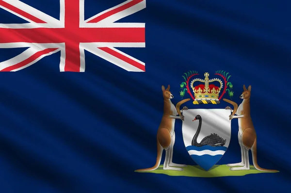Bandiera dell'Australia Occidentale — Foto Stock