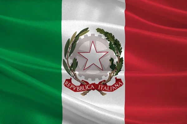 Bandera de Italia — Foto de Stock