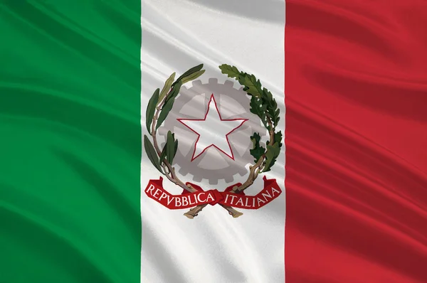 Bandera de Italia — Foto de Stock