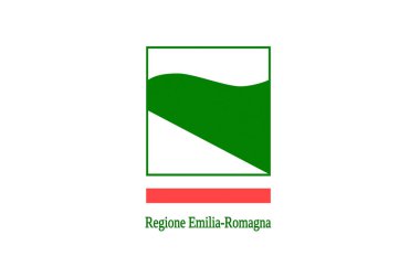 vlag van emilia-romagna, Italië