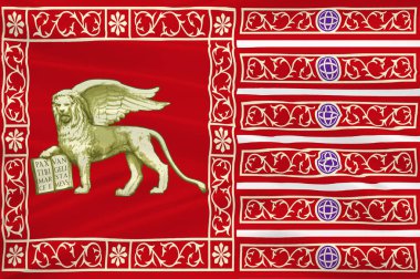 Venedik, İtalya bayrağı