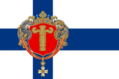 Vaasa bayrak Ostrobothnia, Finlandiya'da bir şehirdir