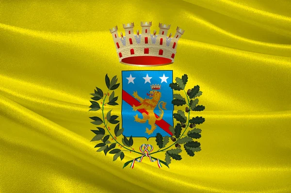 Bandera de L 'Aquila de Abruzzo, Italia — Foto de Stock