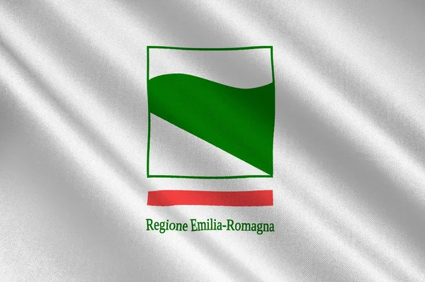 Vlag van emilia-romagna, Italië — Stok fotoğraf