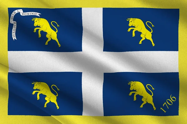 Флаг Пьемонта — стоковое фото
