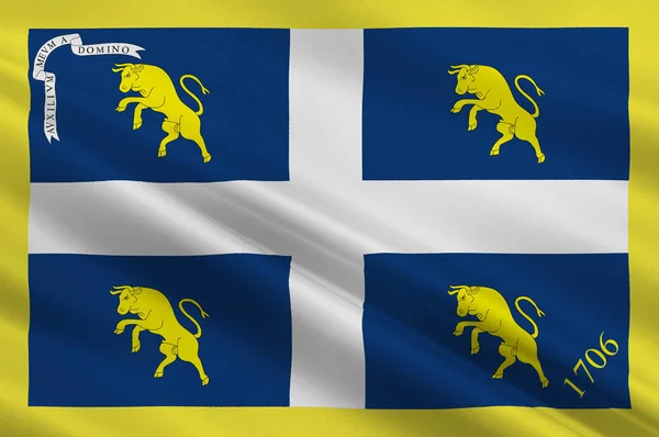 Flagge von piemont, italien — Stockfoto