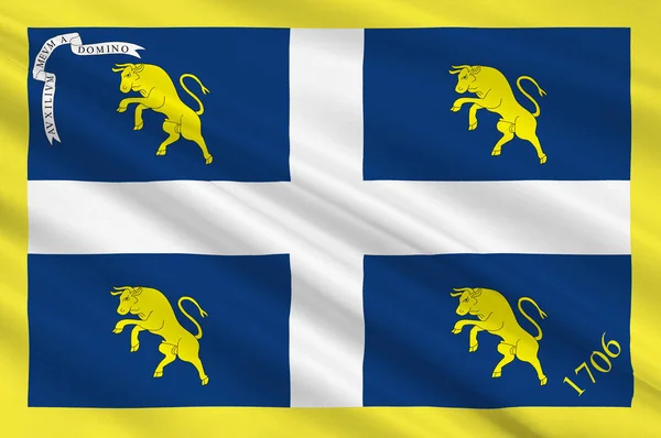 Прапор П'ємонт, Італія — стокове фото