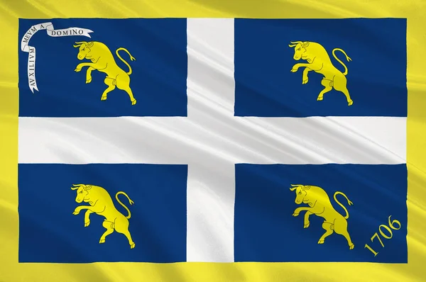 Flagge von piemont, italien — Stockfoto