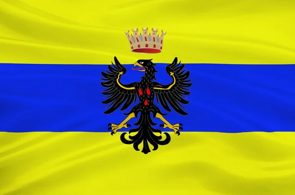 Flagga av Trento Trentino-Alto Adige, Italien — Stockfoto
