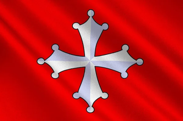 투 스 카 니, 이탈리아의 피사의 국기 — 스톡 사진