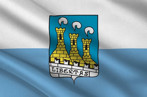Flagga av staden San Marino — Stockfoto