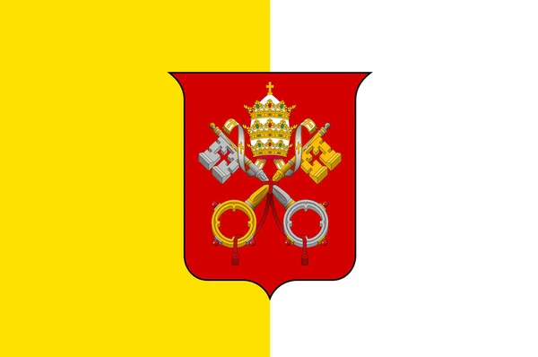 Flag of Vatican — Stock Photo, Image