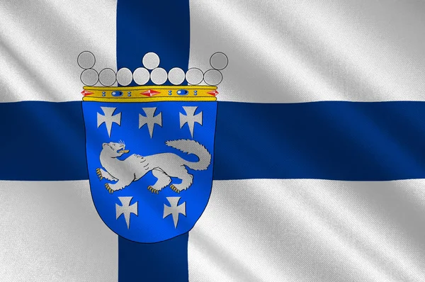 Bandera de Ostrobothnia Central, Finlandia — Foto de Stock