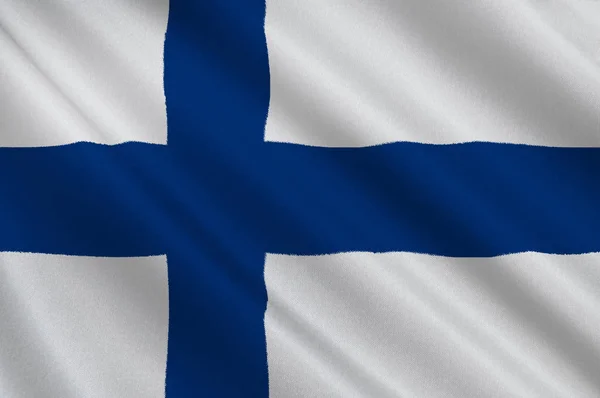 Flag Of Finland — Stock Photo, Image