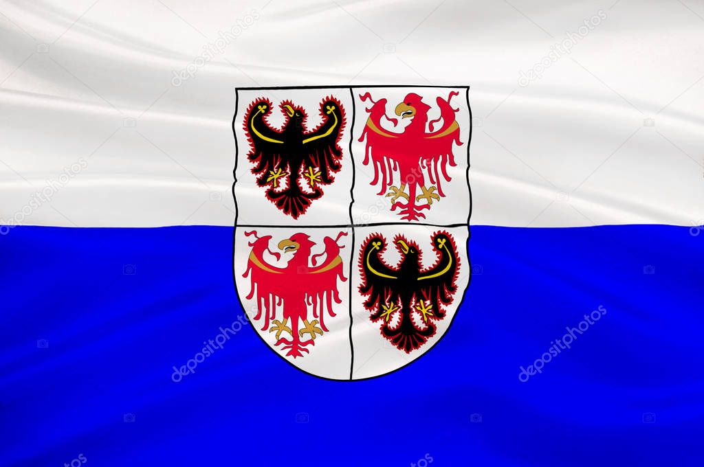Flag of Trentino-Alto Adige, Italy
