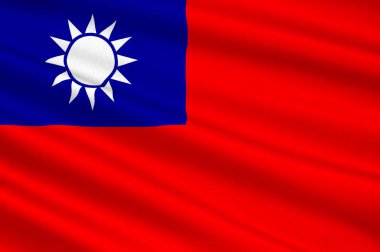 Çin - Tayvan bayrağı