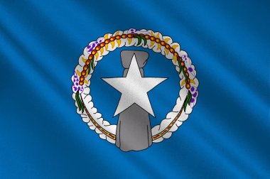 Kuzey Mariana Adaları (ABD), Saipan - Mikronezya bayrağı