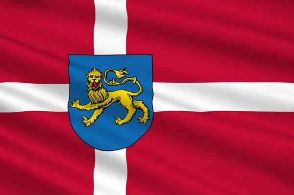 Flagge von Varde in Süddänemark — Stockfoto