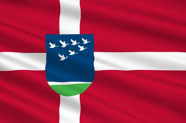 Bandiera di Lolland è un comune norvegese della regione di Danimarca — Foto Stock