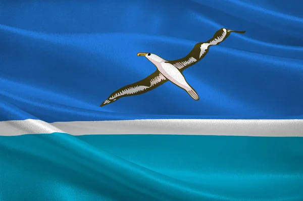 Bandeira da ilha Midway Atoll — Fotografia de Stock