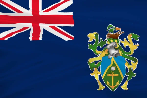 Flagge von Pitcairn Islands, adamstown — Stockfoto