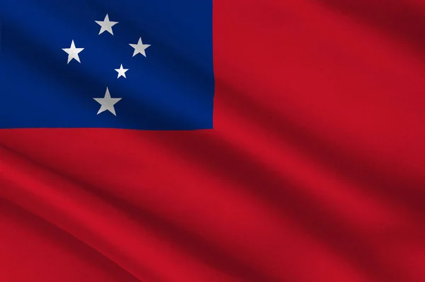 Drapeau de Samoa, Apia - Polynésie — Photo